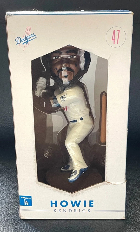 HOWIE KENDRICK Bobblehead 2016 LA Dodgers Figure Collectable World Series MVP - Image 3 of 4