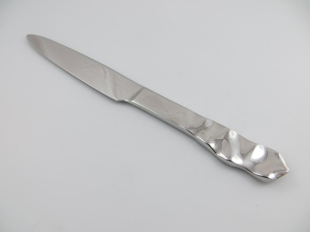 Dinner Knife S Lettuce Pottery Barn 18 8 Glossy Stainless