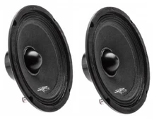 (2) SKAR AUDIO NPX65-8 300 WATT 6.5-INCH NEO 8-OHM MID-RANGE LOUDSPEAKERS - PAIR