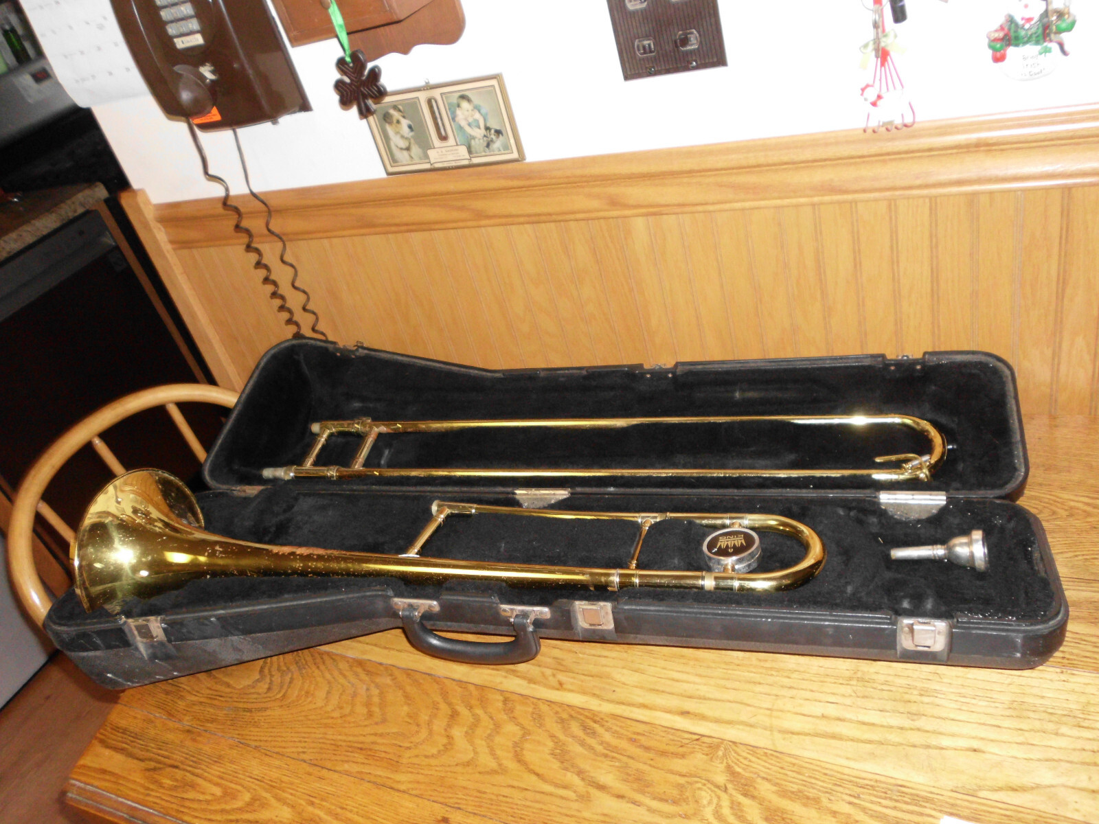 Vintage King Tempo 606 Trombone w/ Hard Case eBay