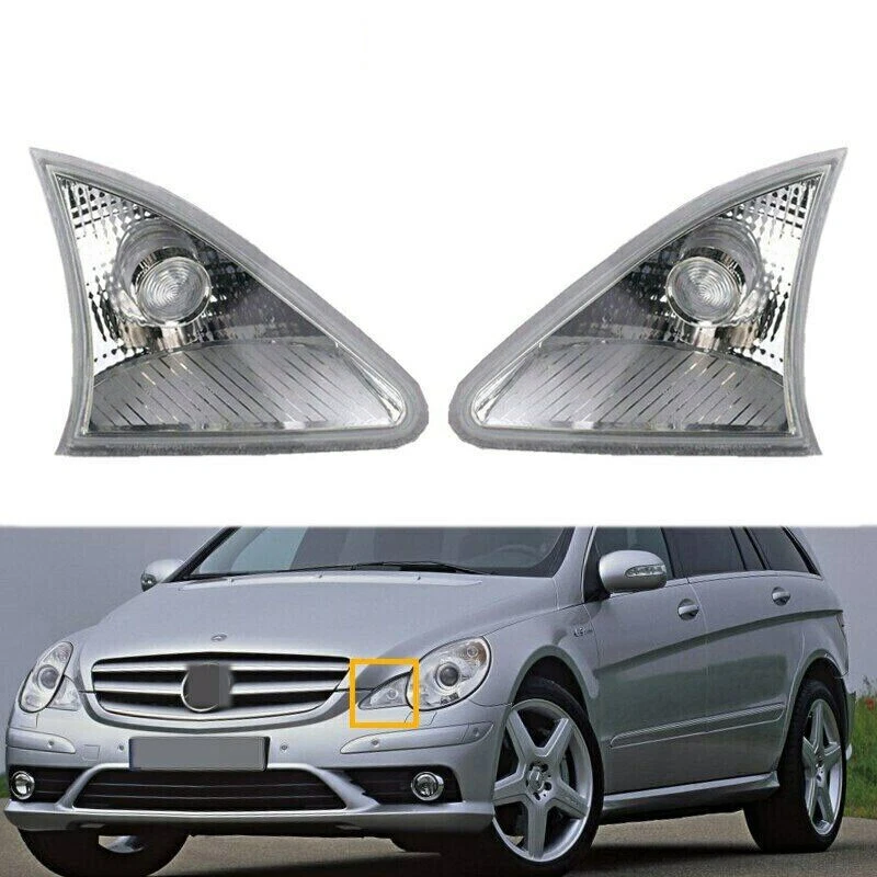 For Mercedes Benz W251 R-Class 2006-2010 Pair Front Side Corner 