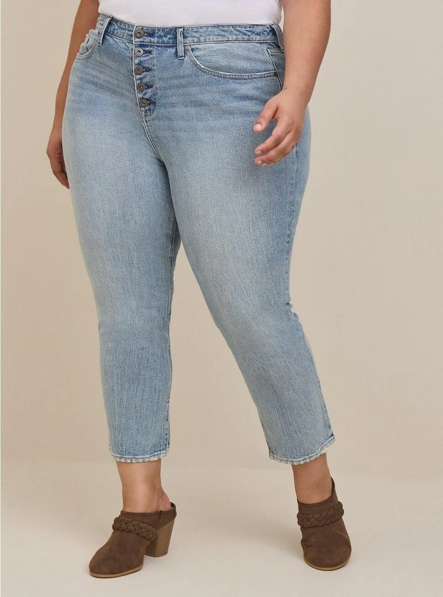 Torrid straight leg clearance jeans
