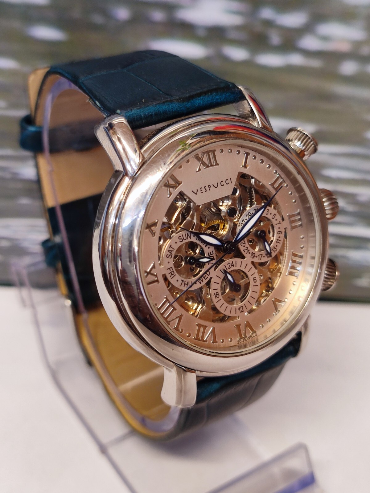 VESPUCCI MULTIFUNCTION 20 JEWELS AUTOMATIC SKELET… - image 13