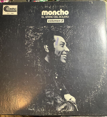 Moncho Vinyl Record 1969 El Gitano Del Bolero