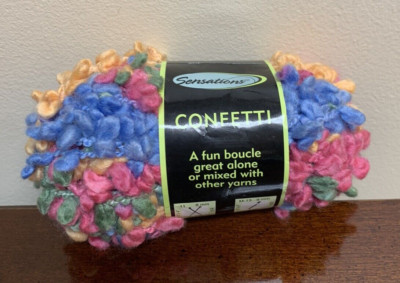 New Sensations Confetti Yarn 50 Grams - Color Multi Confetti 598