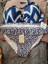 WOMENS NEW LADIES NEX BIKINI set SIZE 34 B 16 bottoms BNWT