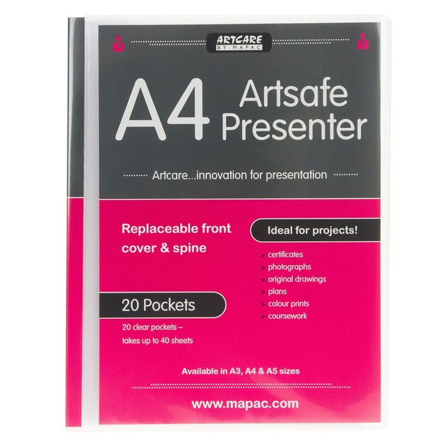 Raccoglitore Artcare A4 Trasparente - 20 Fogli In Polipropilene, Per Documenti - Foto 9