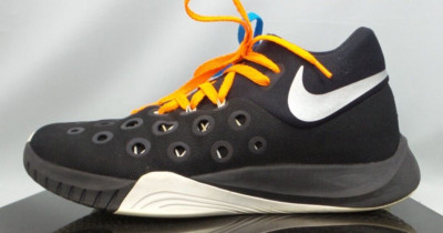 NIKE Zoom Hyper Quickness 3 Black Basketball Shoes Mens Size 7 Sneaker