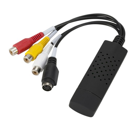 USB 2.0 Video Audio Capture Card Adapter VHS VCR TV to DVD Converter B - Picture 10 of 12