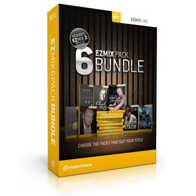 TOONTRACK EZmix 6 Pack Bundle (Seriennummern)