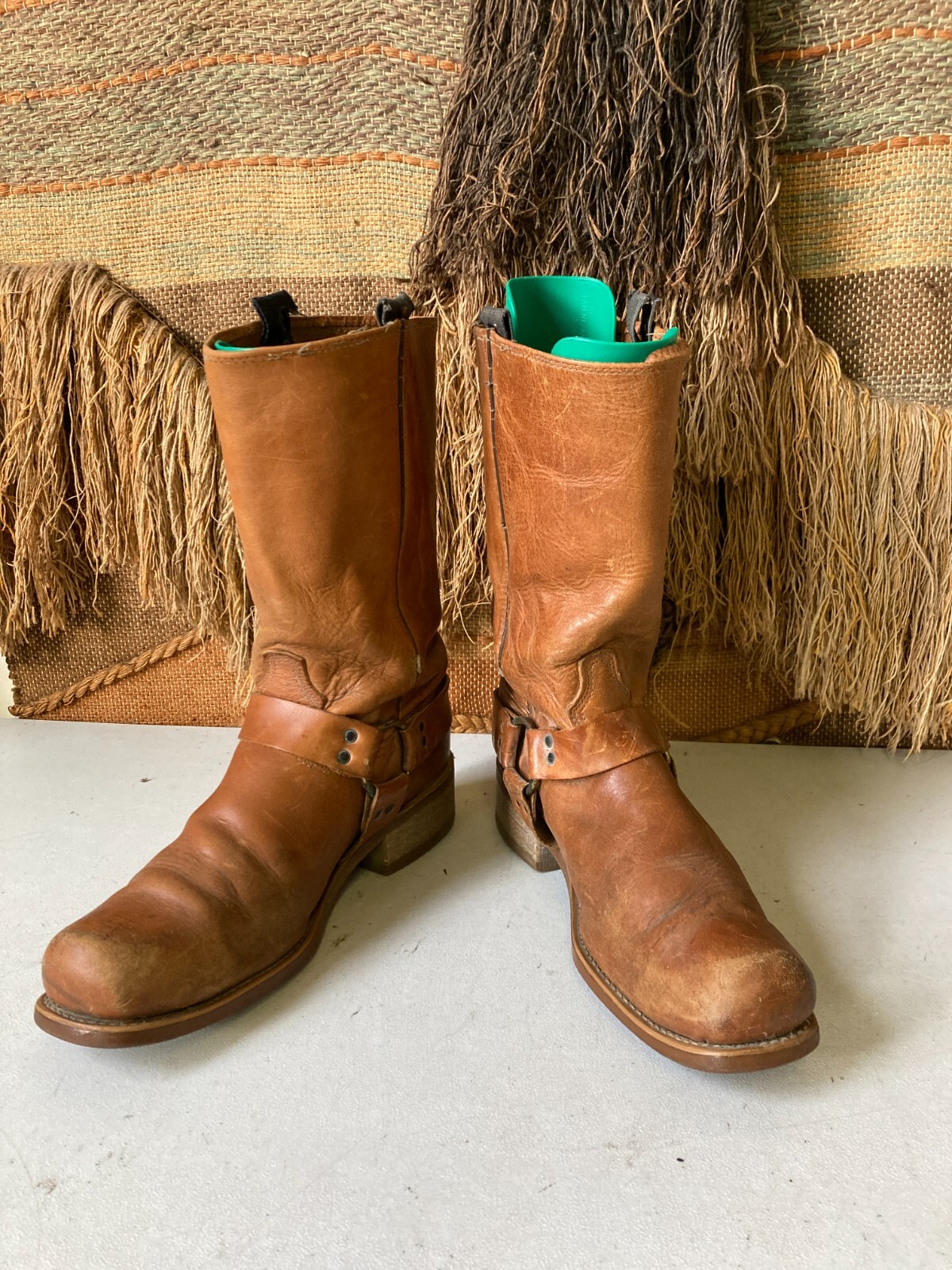 Acme 1179 Brown Harness Boots Mens 11.5 B Classics US Size 11D eBay