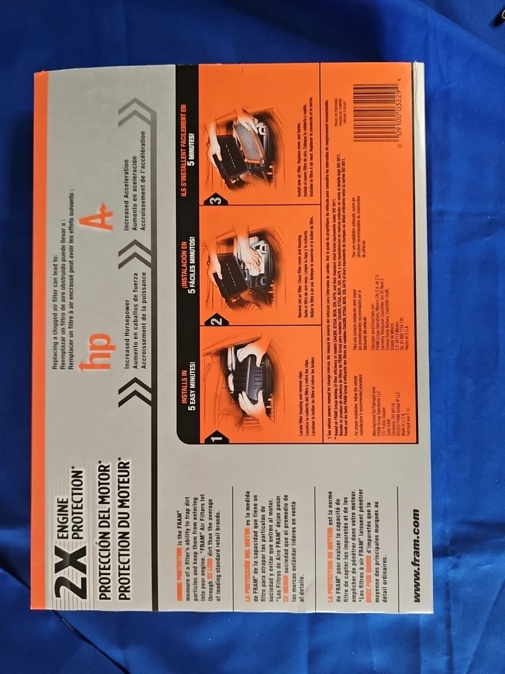 Filtro de aire Fram 12,00 millas CA8817 NUEVO EN CAJA  Foto 2 de 2
