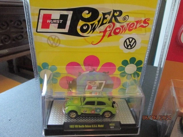 Volkswagen Toy M2 Machines Bus and Bug Lot Coke, Hurst, Accel 1/64 #M2-2A - Image 4 of 4