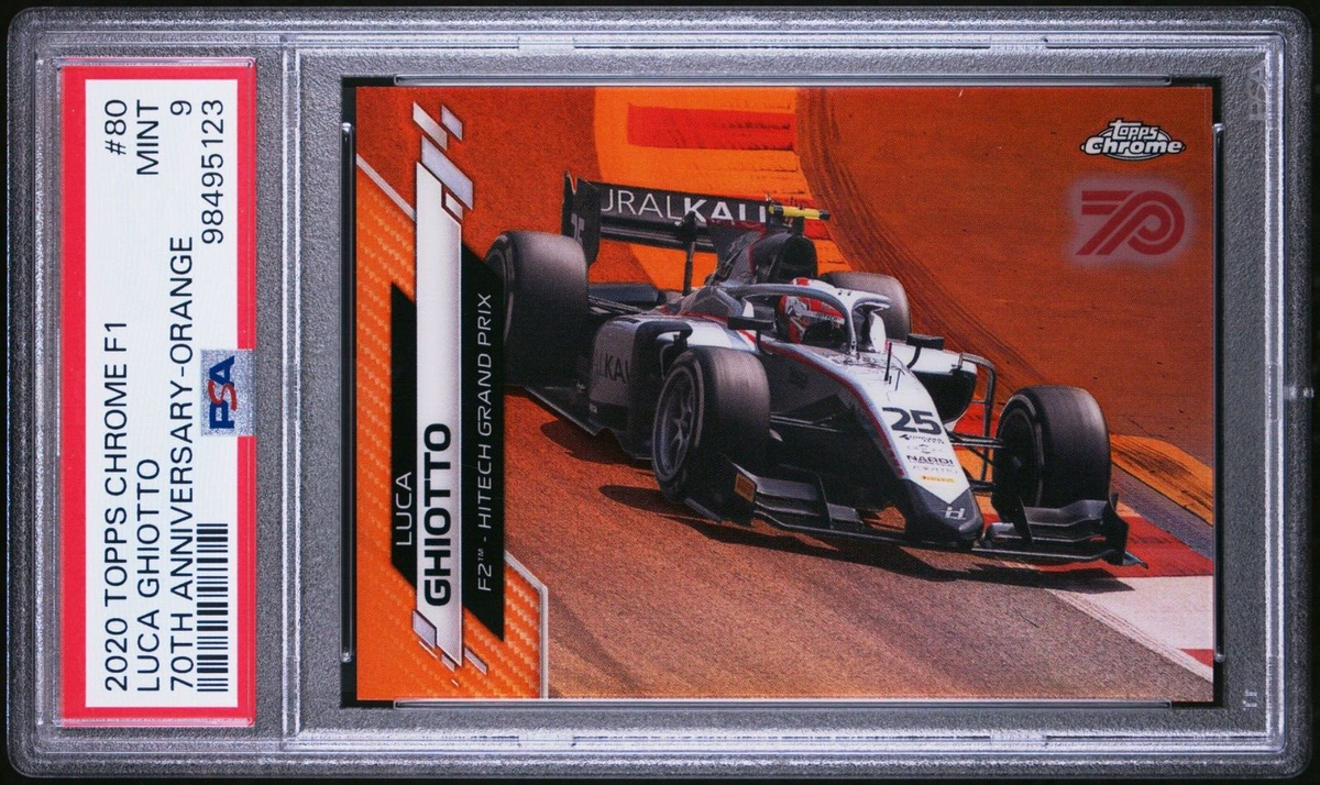 Luca Ghiotto 2020 Topps Chrome Formula 1 70th Anniversary Luca Ghiotto 2020 Topps Chrome Formula 1 70th Anniversary