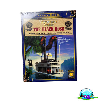 Mississippi Queen The Black Rose Erweiterung Goldsieber Spiele - NEU in Folie
