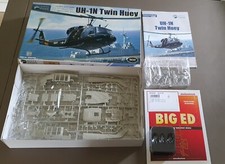Kitty Hawk UH-1N Twin Huey 1/48 & Eduard Big Ed EBIG49248 Sealed OOP 80158 New