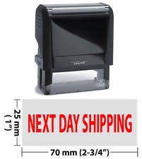 Next Day Shipping - Extra Large Trodat 4915 Self Inking Rubber Stamp