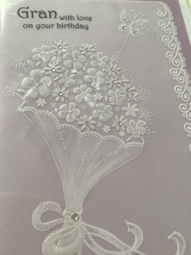 Gran Birthday Card….Gran, with love on your special birthday - Afbeelding 2 van 6