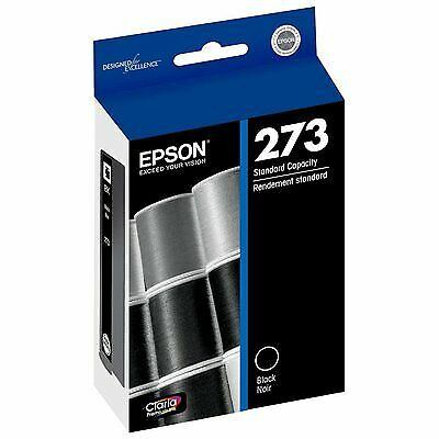 Genuine Epson T273 273 Claria Black Ink Standard Capacity (T273020-S) 01/27