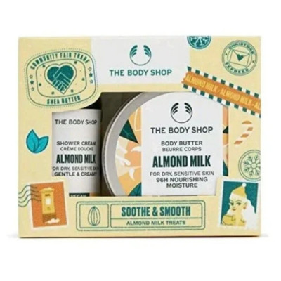 Soothe and Smooth Almond Milk Treats Gift Set Moisturizing Vegan Skincare