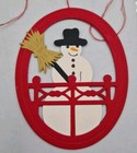 ODA WIEDBRECHT Handmade Paper Cut Out Christmas Ornament Decorations Denmark 5