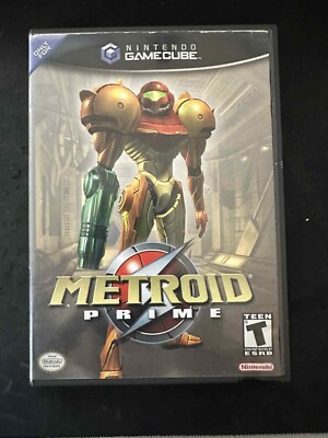 Metroid Prime (Nintendo GameCube, 2004) - Complete in Box - CIB - Very Good