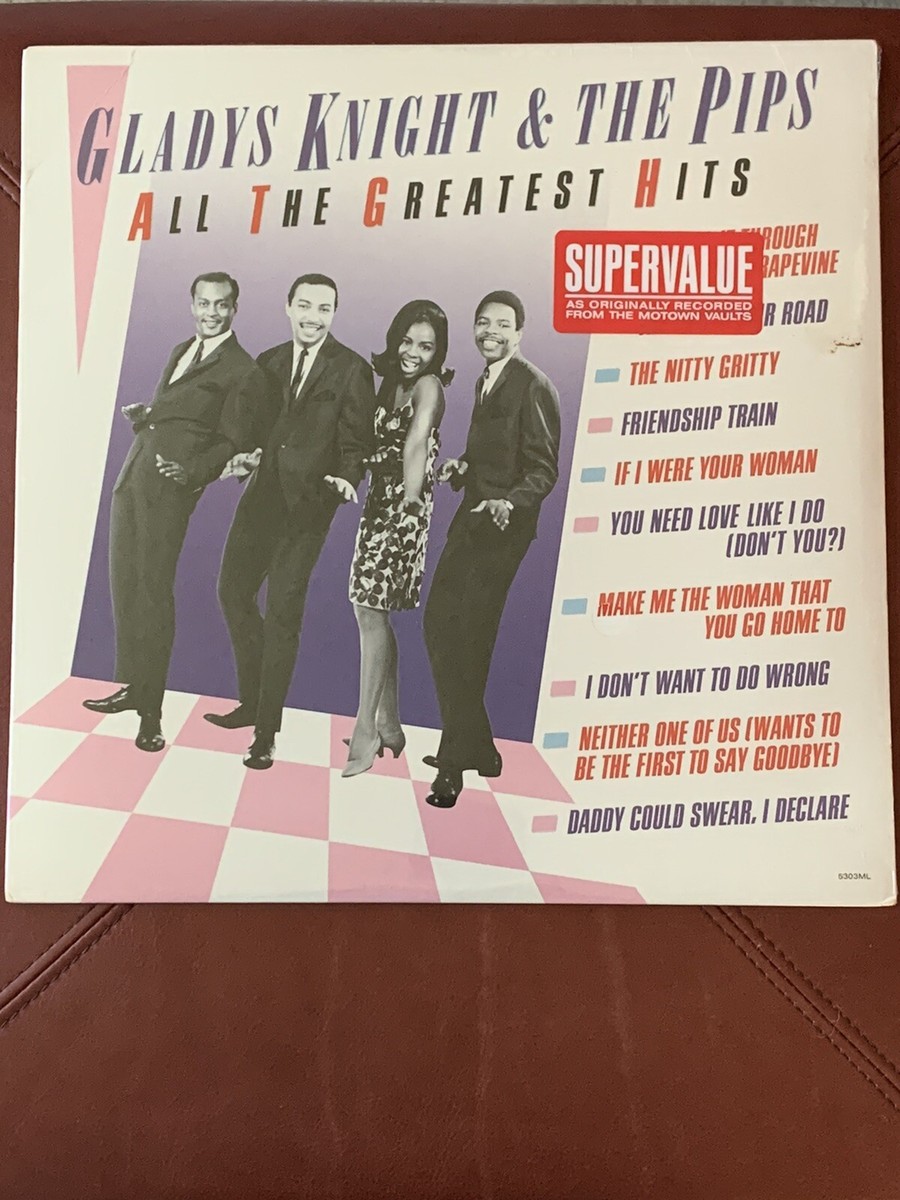 GLADYS KNIGHT & THE PIPS - ALL THE GREATEST HITS 1983 US OOP