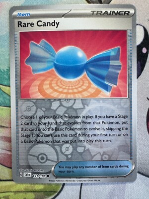 Rare Candy Reverse Holo English Pokemon TCG BKBM829
