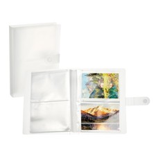 3.5x4.5 Index Card Holder, 2 Pack Clear Index Card Binder 30 Page Hold 120 Cards