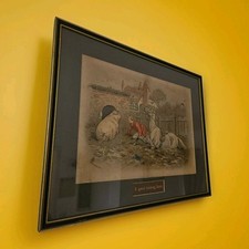 Set of Six G. H. Jalland Fox Hunting Prints – Sporting Art, Mixed Framing