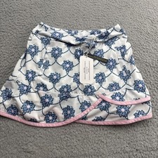 Turtles Tees Sadie Scalloped Hem Skirt Skort Girls Medium Golf Tennis Stretch