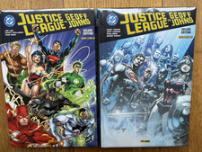 2x JUSTICE LEAGUE DeLuxe Edition Geoff Johns ...