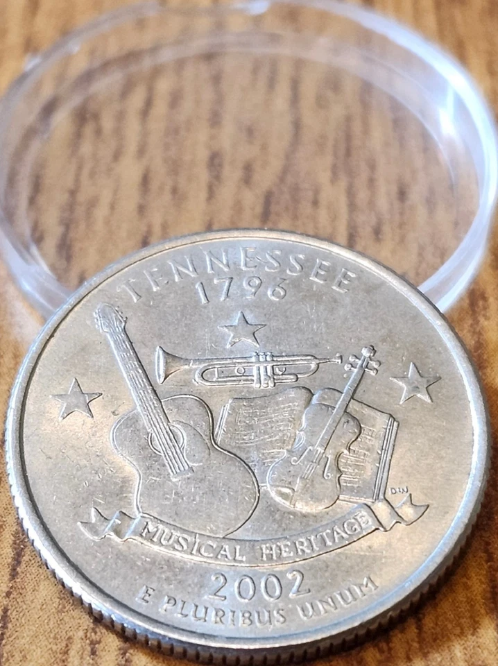 50% Off sale - 2002D Tennessee State Quarter Collectible Quarter from Bank Rolls - Image 2 of 4