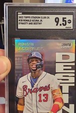 2022 Topps Stadium Club - Dynasty and Destiny Ronald Acuña Jr. #2B