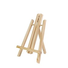 Table Easel Beech Wood Foldable Picture Holder Photo Stand Sitting Easel