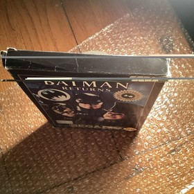 Batman Returns Sega CD 1993 CIB Complete In Box Wit Manual Poster VERY RARE