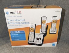 AT T CL82309 Cordless Answering System Caller ID/Waiting 3 Handsets New Seal Cut