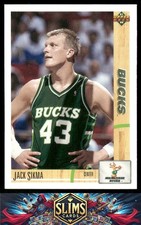 1991-92 Upper Deck Milwaukee Bucks Jack Sikma #370