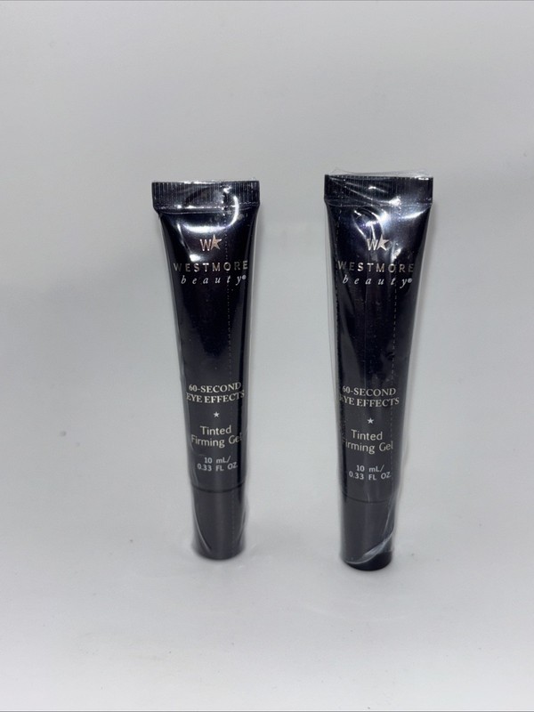 Westmore Beauty 60 Second Eye Effects Gel X 2 .33oz  Sealed