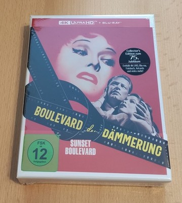 Sunset Boulevard Collector's Edition 4K UHD Blu-Ray + Blu-Ray Disc - Neu + OVP!