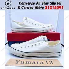 Converse All Star Slip FE O Canvas White 31314091 Men's Size