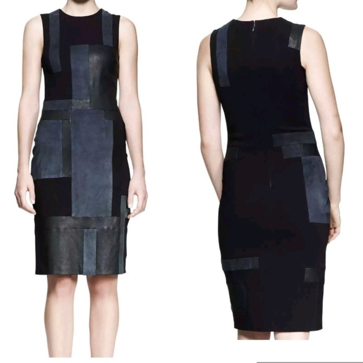 chinese dress ladies A.L.C. Women's Lexi Vegan Leather Dress - Black main image 0