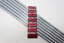 Uncut KBS Tour 120 STIFF 37.5"-40" 4-PW Iron Shaft Set PULLS .355 Taper