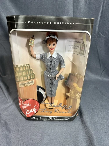 VTG I Love Lucy Collector Doll Lucy Does A TV Commercial Boxed Mattel