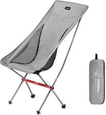 Naturehike Folding Camping Chair Lightweight High Back Portable Heavy Duty 33...
