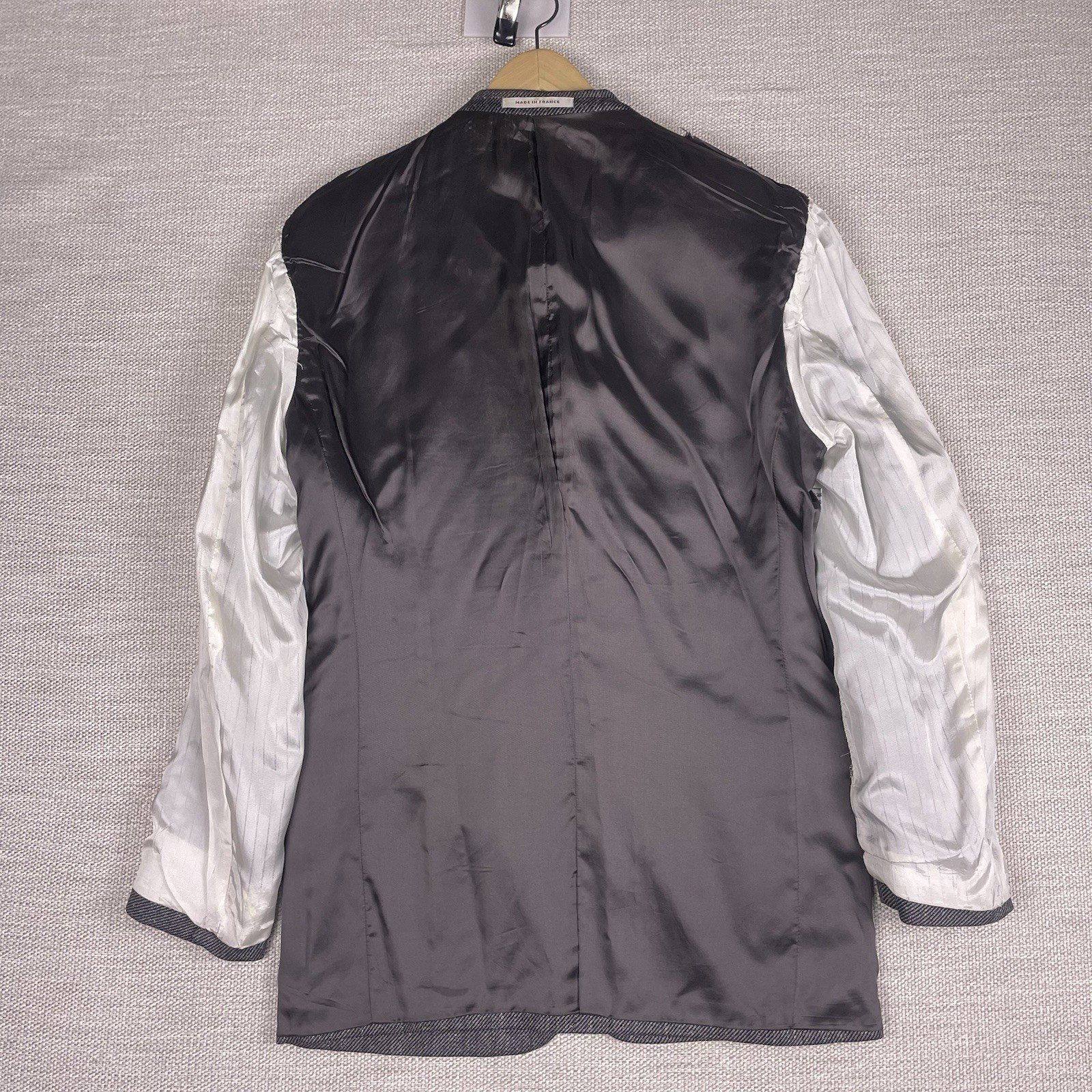 Cappotto sportivo blazer Yves Saint Laurent YSL anni 80 (40R) uomo 2 bottoni senza sfiato in ottime condizioni