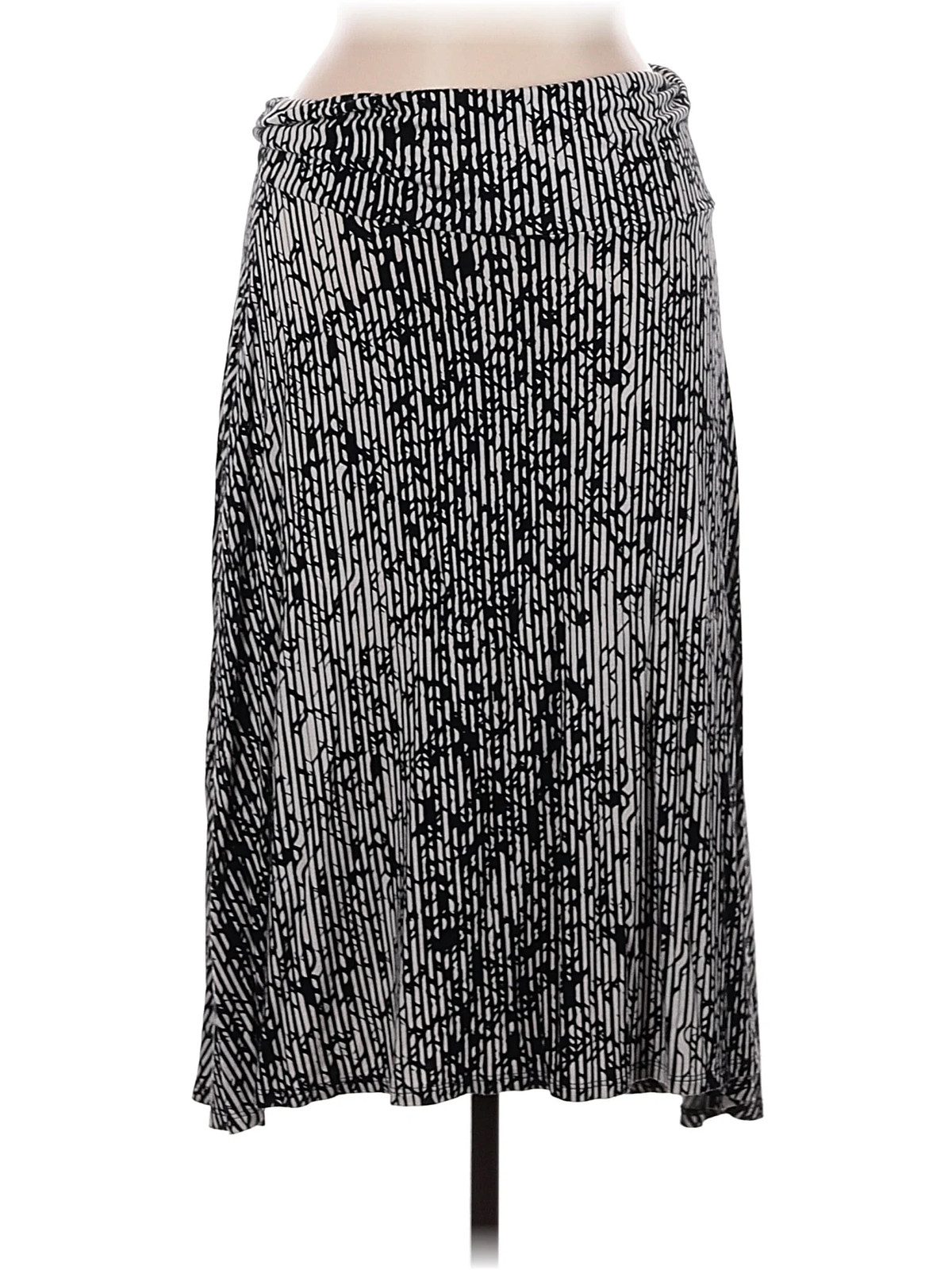 Lularoe Women Silver Casual Skirt M
