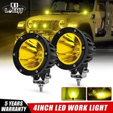 Auxbeam 4.5 Spot Flood Led Work Light Pods Offroad Driving Fog Lamp Whiteyellow Auxbeam 4.5 Spot Flood Led Work Light Pods Offroad Driving Fog Lamp Whiteyellow