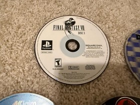 Lot of 4 SEGA Saturn Games & 1 PS1 DISC ONLY SCRATCHED UNTESTED