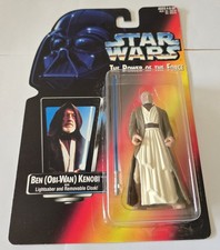 1995 Kenner Star Wars Power Of The Force  Ben  Obi-Wan  Kenobi Action Figure New